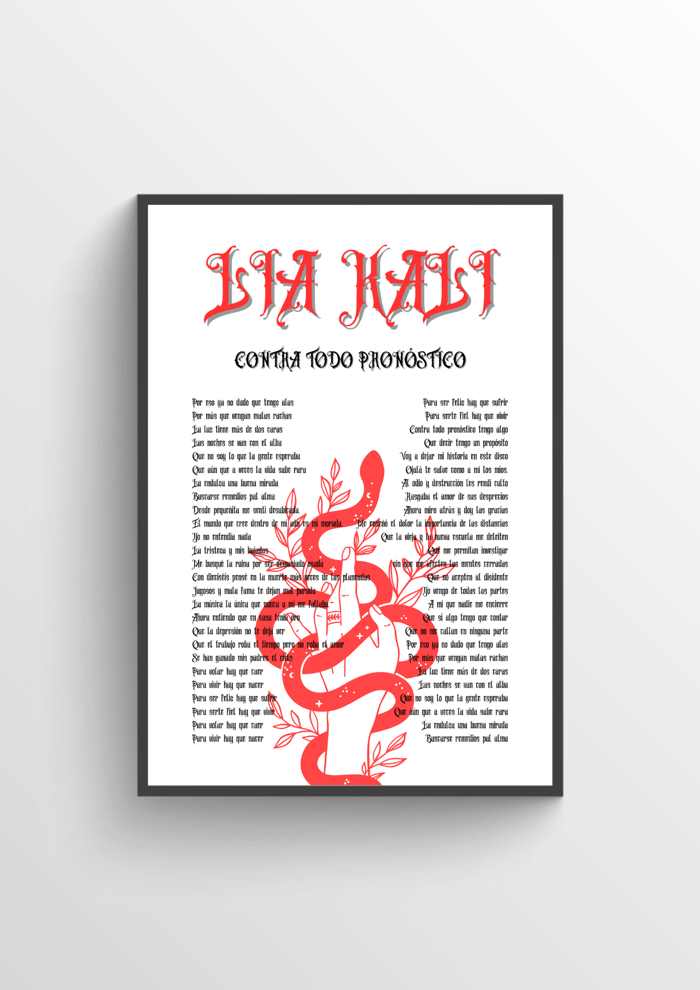 LIA KALI - Contra todo pronóstico