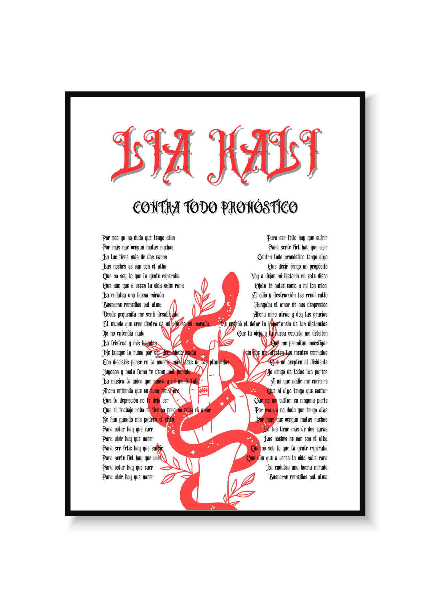 LIA KALI - Contra todo pronóstico